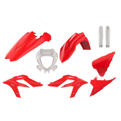 Polisport Full Replica Plastic Kit Beta X-Trainer (2020-2022) - OEM Red/White