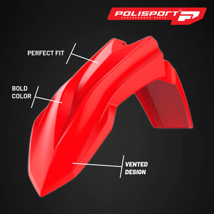 Polisport Motocross (MX) Replica Plastic Kit for BETA X-Trainer (2020–2022) Dirt Bike – OEM Quality, Durable, Flexible & Perfect Fit – Red/White
