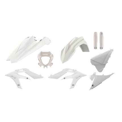 Polisport Motocross (MX) Replica Plastic Kit for BETA X-Trainer (2020–2022) Dirt Bike – OEM Quality, Durable, Flexible & Perfect Fit – White