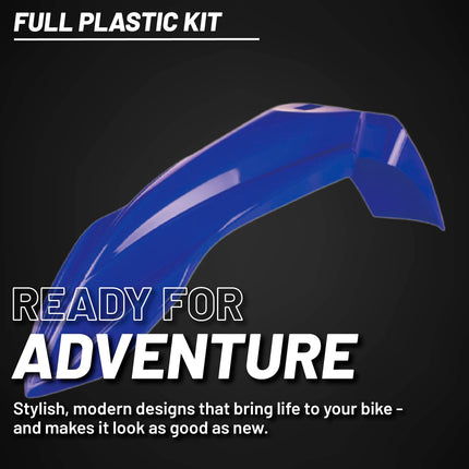 Polisport Motocross (MX) Replica Plastic Kit for Yamaha YZ 125 & YZ 250 (2021) Dirt Bike