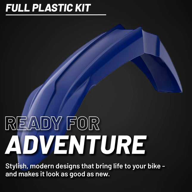 Polisport Motocross (MX) Replica Plastic Kit for Yamaha YZ 250F (2019-2023) Dirt Bike