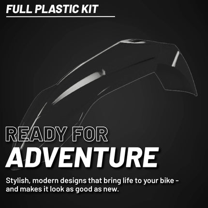 Polisport Motocross (MX) Replica Plastic Kit for YAMAHA YZ125/250 (2021) Dirt Bike