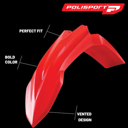 Polisport Motocross (MX) Restyling Kit for Beta RR 2T/4T (2018-2019) Dirt Bike – OEM Quality, Durable, Flexible & Perfect Fit – Red