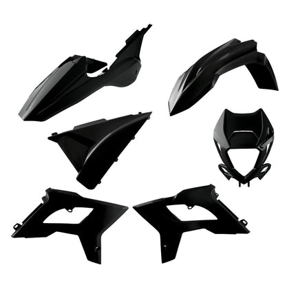 Polisport Motocross (MX) Restyling Kit for Beta RR 2T/4T (2018-2019) Dirt Bike – OEM Quality, Durable, Flexible & Perfect Fit – Black