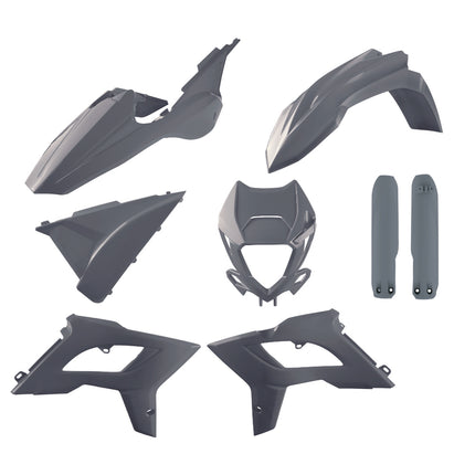 Polisport Motocross (MX) Restyling Kit for Beta RR 2T/4T (2018-19) Dirt Bike – OEM Quality, Durable, Flexible & Perfect Fit – Nardo Grey