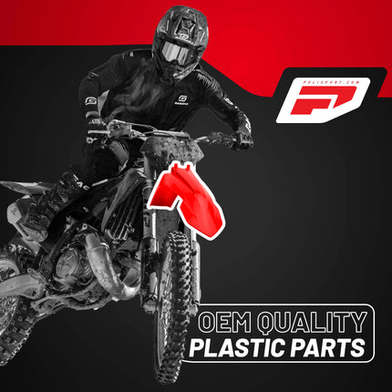 Polisport Motocross (MX) Replica Plastic Kit for GasGas MC 65 (2021-24) Dirt Bike – OEM Quality, Durable, Flexible & Perfect Fit – Red