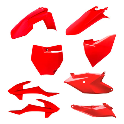 Polisport Motocross (MX) Replica Plastic Kit for GASGAS MC 85 (2021–2024) Dirt Bike – OEM Quality, Durable, Flexible & Perfect Fit – Red