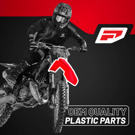 Polisport Motocross (MX) Replica Plastic Kit for GASGAS MC 85 (2021–2024) Dirt Bike – OEM Quality, Durable, Flexible & Perfect Fit – Red