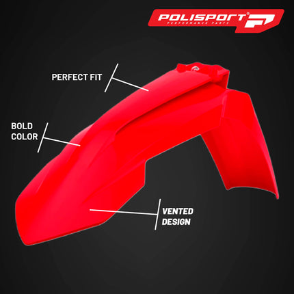 Polisport Motocross (MX) Replica Plastic Kit for GASGAS MC 85 (2021–2024) Dirt Bike – OEM Quality, Durable, Flexible & Perfect Fit – Red