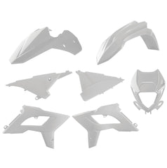 Polisport Motocross (MX) Restyling Kit for Beta RR 2T/4T (2013-17) Dirt Bike – OEM Quality, Durable, Flexible & Perfect Fit – White