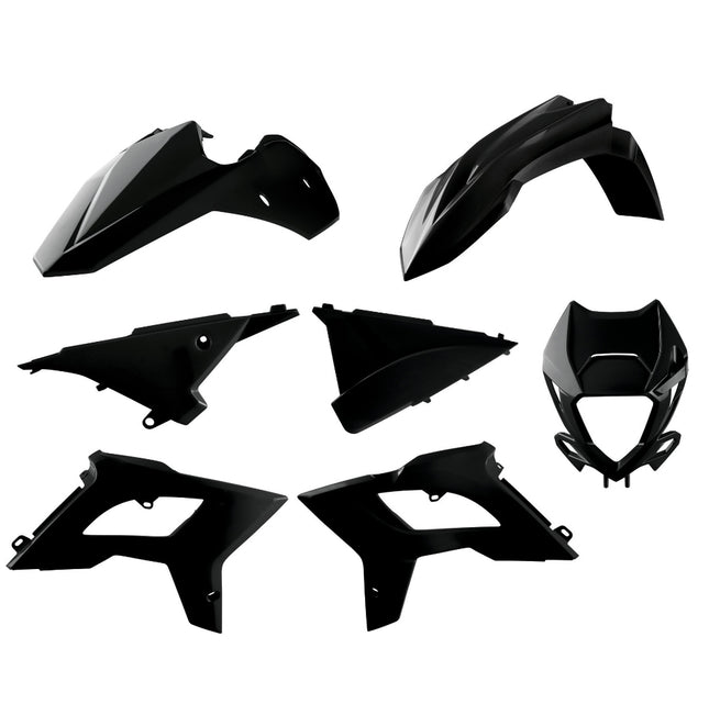 Polisport Motocross (MX) Restyling Kit for Beta RR 2T/4T (2013-17) Dirt Bike – OEM Quality, Durable, Flexible & Perfect Fit – Black