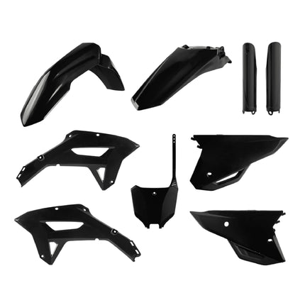 Polisport Motocross (MX) Replica Plastic Kit for Honda CRF 250RX (2022-24) Dirt Bike – OEM Quality, Durable, Flexible & Perfect Fit – Black