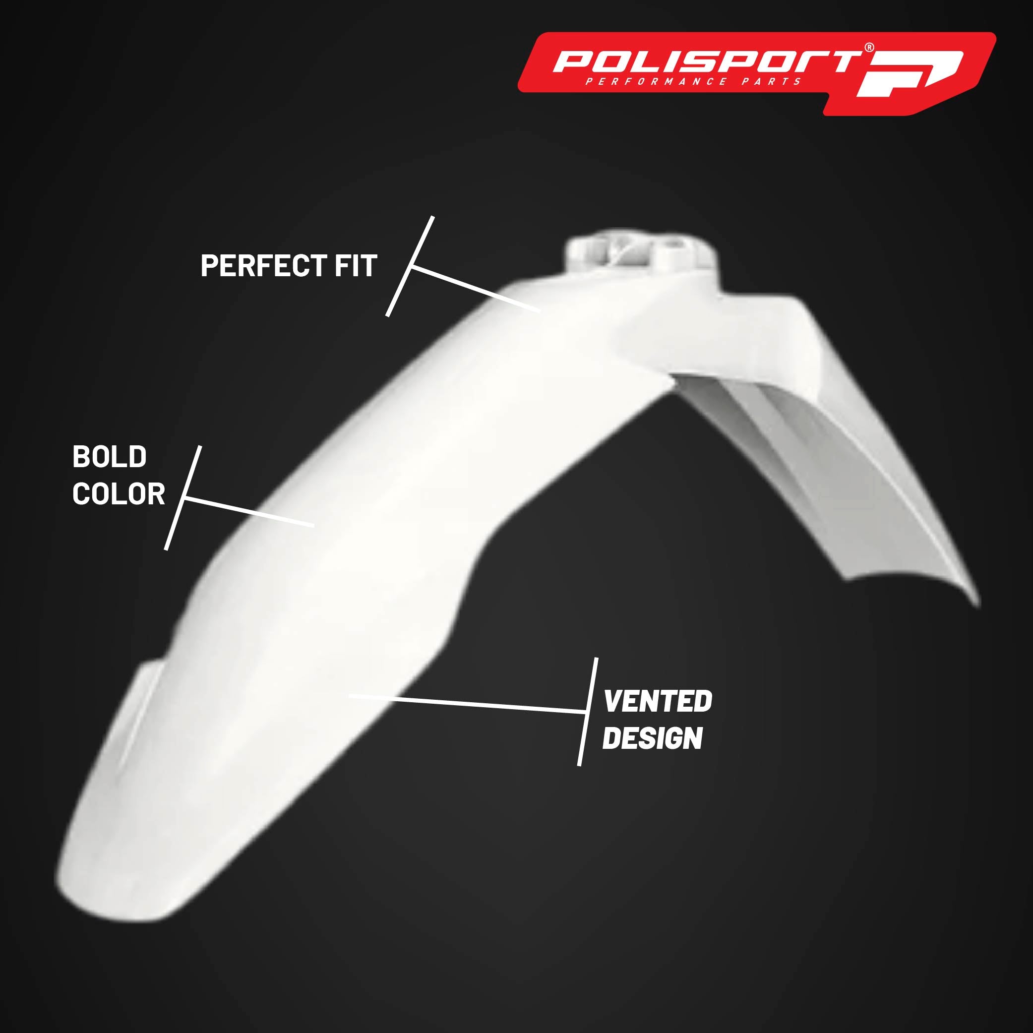 Polisport Motocross (MX) Replica Plastic Kit for Husqvarna FC/FX & TC/TX (2022-2024) Dirt Bike – OEM Quality, Durable, Flexible & Perfect Fit – White/Yellow