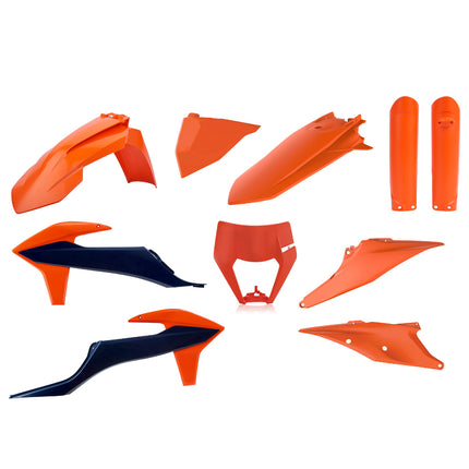 Polisport Motocross (MX) Replica Plastic Enduro Kit for KTM EXC/EXC-F & XC-W/XCF-W (2020-2023) Dirt Bike