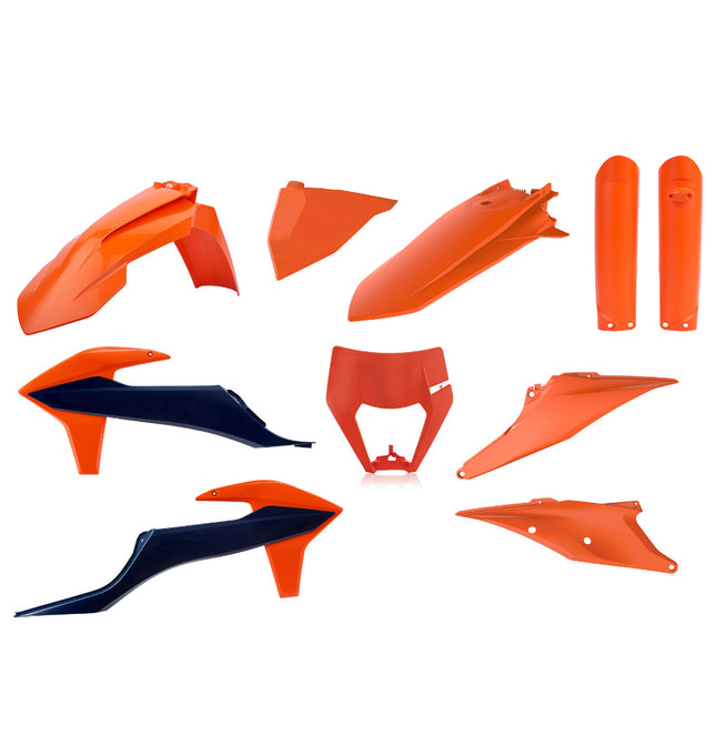 Polisport Motocross (MX) Replica Plastic Enduro Kit for KTM EXC/EXC-F & XC-W/XCF-W (2020-2023) Dirt Bike