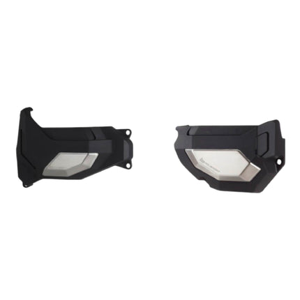 Polisport Clutch and Altenator Cover Protector Kit (Black) - Compatible with Yamaha Tenere 700(2019-2023)