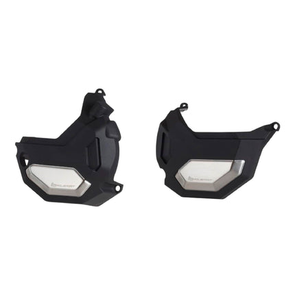 Polisport Clutch and Altenator Cover Protector Kit (Black) - Compatible with Honda NC750x/XD (2018-2020)