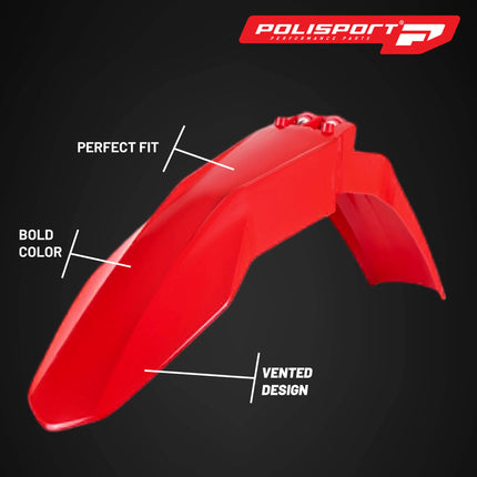 Polisport Motocross (MX) Replica Plastic Kit for GasGas EX/EX-F (2022-23) Dirt Bike – OEM Quality, Durable, Flexible & Perfect Fit – Red/White