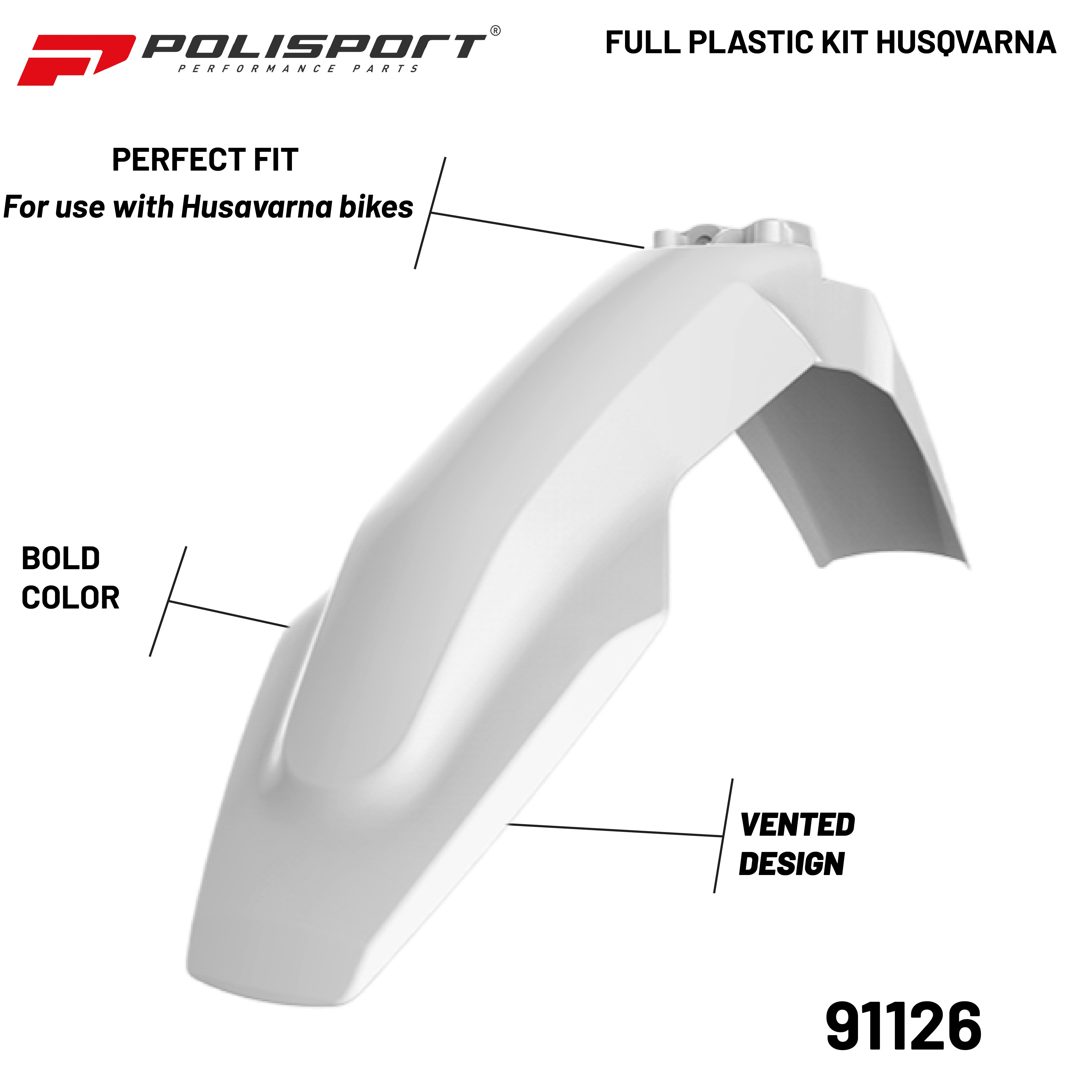 Polisport 	Full kit Husqvarna TE/FE(20->22)