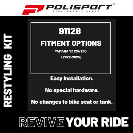 Polisport Motocross (MX) Restyling Kit for Yamaha YZ 125/250 (2002-22) Dirt Bike