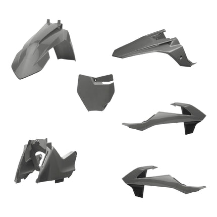 Polisport Motocross (MX) Replica Plastic Kit for KTM SX65 (2016-2023) Dirt Bike – OEM Quality, Durable, Flexible & Perfect Fit – Nardo Grey