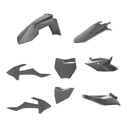Polisport Motocross (MX) Replica Plastic Kit for KTM SX85 (2016-2024) Dirt Bike – OEM Quality, Durable, Flexible & Perfect Fit – Nardo Grey