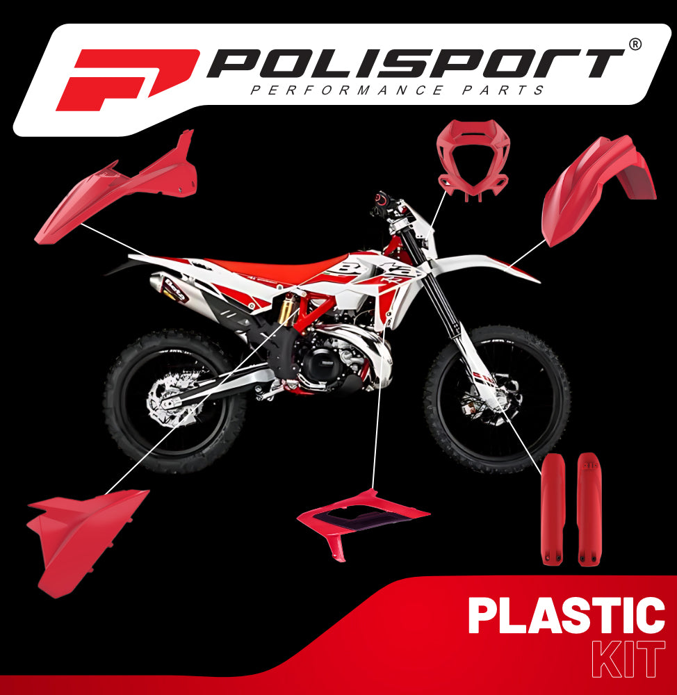Polisport Motocross (MX) Replica Plastic Enduro Kit for Beta RR 2T/4T (2023-24) Dirt Bike