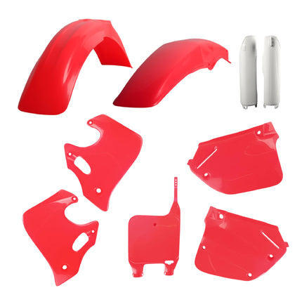 Polisport MX Plastic Kit for Honda CR 250R (1992-1994) Dirt Bike, OEM, Red/White