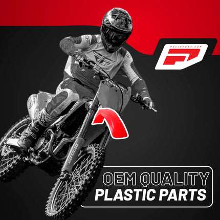 Polisport MX Plastic Kit for Honda CR 500 (1991-1994) Dirt Bike, OEM, Red