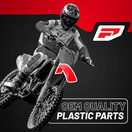 Polisport MX Plastic Kit for Honda CR 500 (1995-2000) Dirt Bike, OEM, Red/White