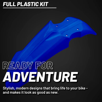 Polisport Motocross (MX) Replica Plastic Kit for Yamaha YZ 65 (2019-25) Dirt Bike