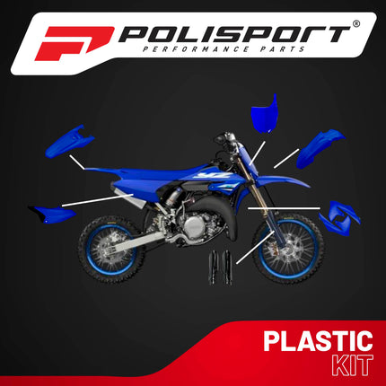 Polisport Motocross (MX) Replica Plastic Kit for Yamaha YZ 65 (2019-25) Dirt Bike
