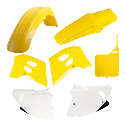 Polisport Motocross (MX) Replica Plastic Kit for Suzuki RM 125/250 (1993-95) Dirt Bike