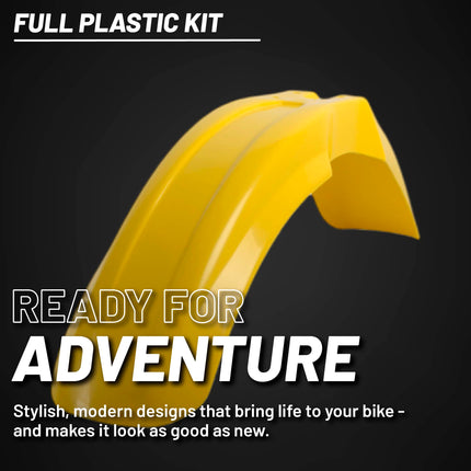 Polisport Motocross (MX) Replica Plastic Kit for Suzuki RM 125/250 (1993-95) Dirt Bike