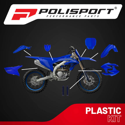 Polisport Motocross (MX) Replica Plastic Kit for Yamaha YZ450F (2023-2024) Dirt Bike