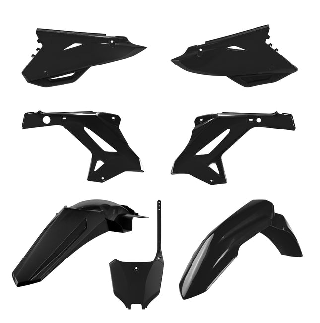 Polisport Motocross (MX) Restyling Kit for Honda CR 125R/250R (2000-01) Dirt Bike – OEM Quality, Durable, Flexible & Perfect Fit – Black