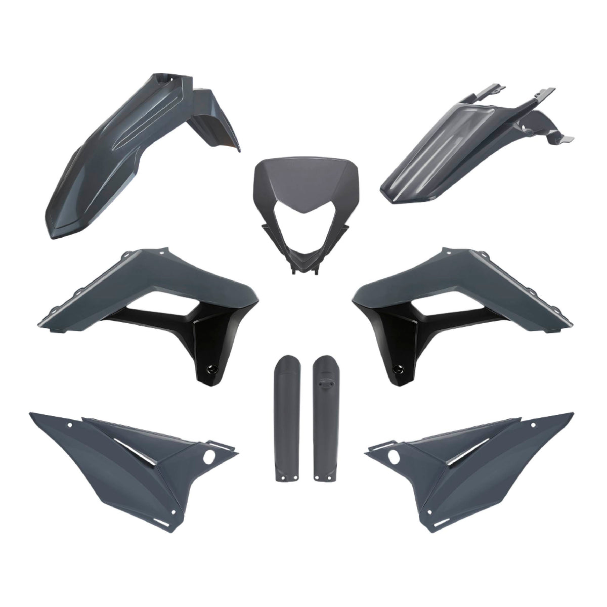 Polisport Motocross (MX) Replica Plastic Kit for Sherco SE/SEF (2024) Dirt Bike