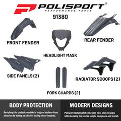 Polisport Full Kit for SE-R / SEF-R  24 OEM color