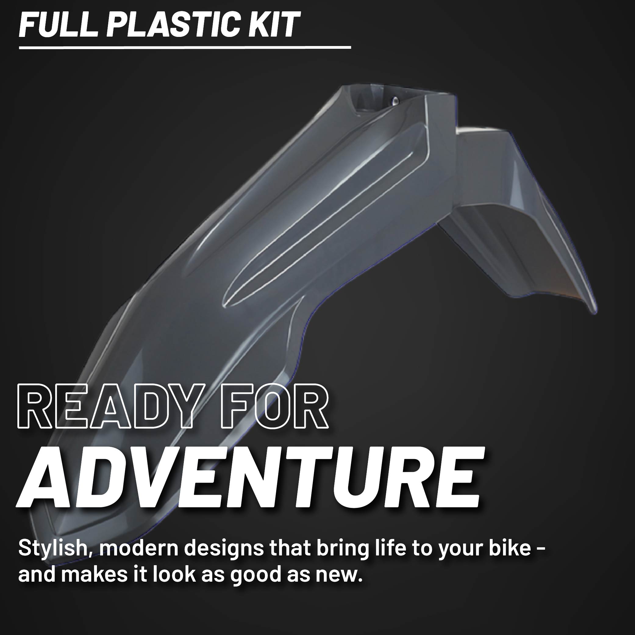 Polisport Motocross (MX) Replica Plastic Kit for Sherco SE/SEF (2024) Dirt Bike