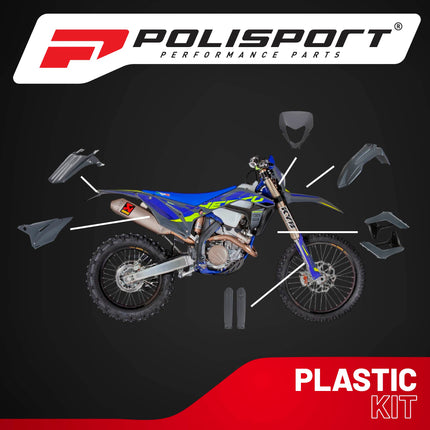 Polisport Motocross (MX) Replica Plastic Kit for Sherco SE/SEF (2024) Dirt Bike