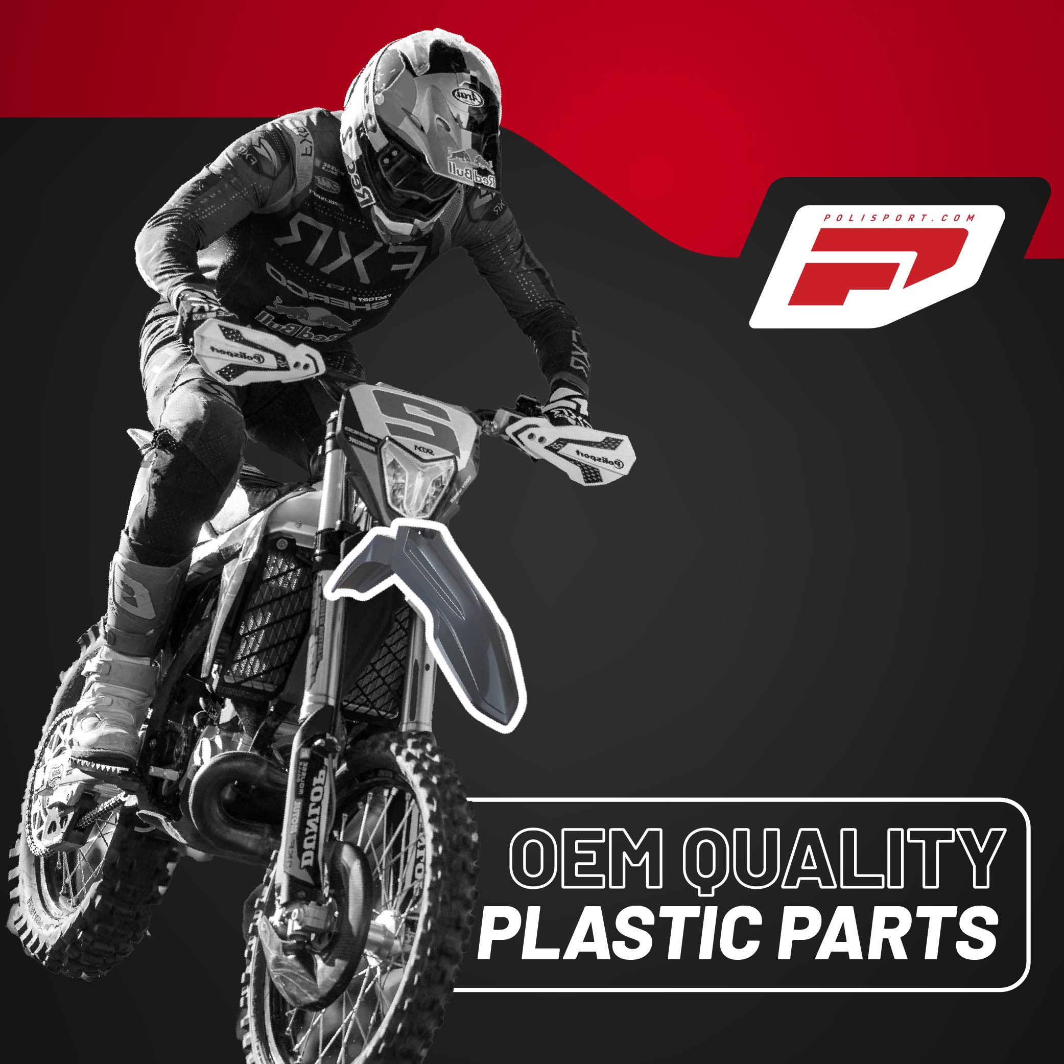Polisport Motocross (MX) Replica Plastic Kit for Sherco SE/SEF (2024) Dirt Bike