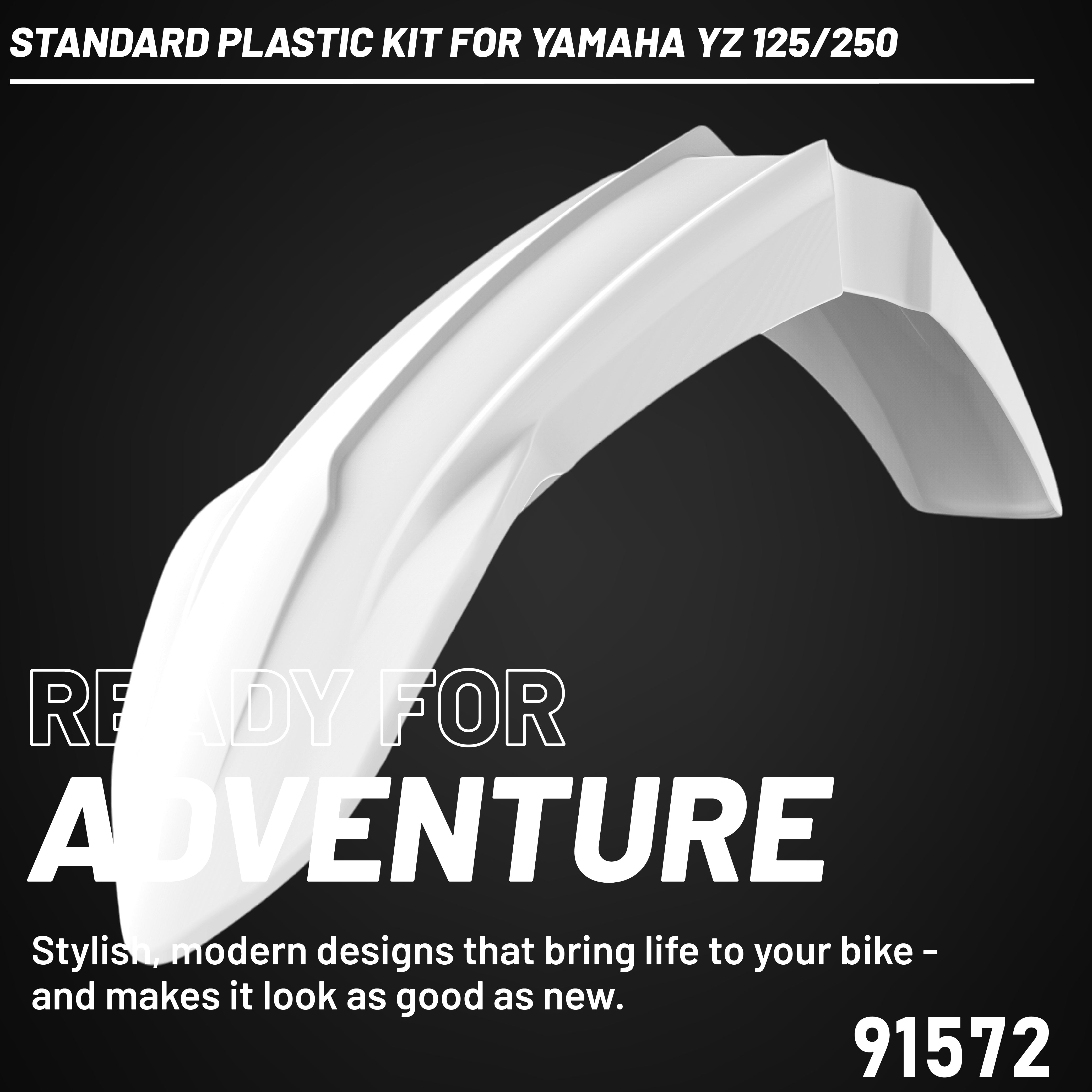 Polisport Yamaha MX Restyling KIT YZ125/250 (2002>2021) 22'Style