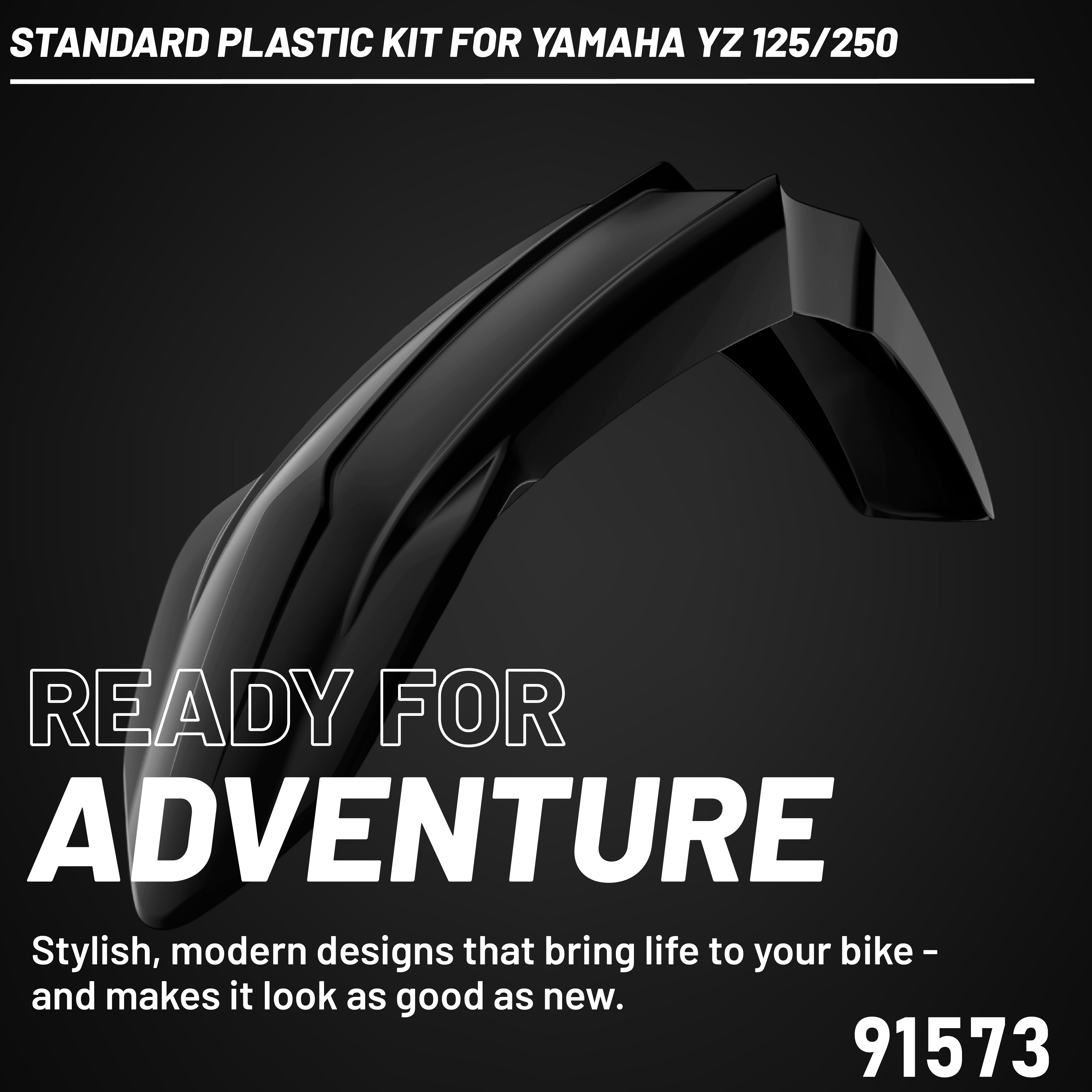 Polisport Yamaha MX Restyling KIT YZ125/250 (2002>2021) 22'Style