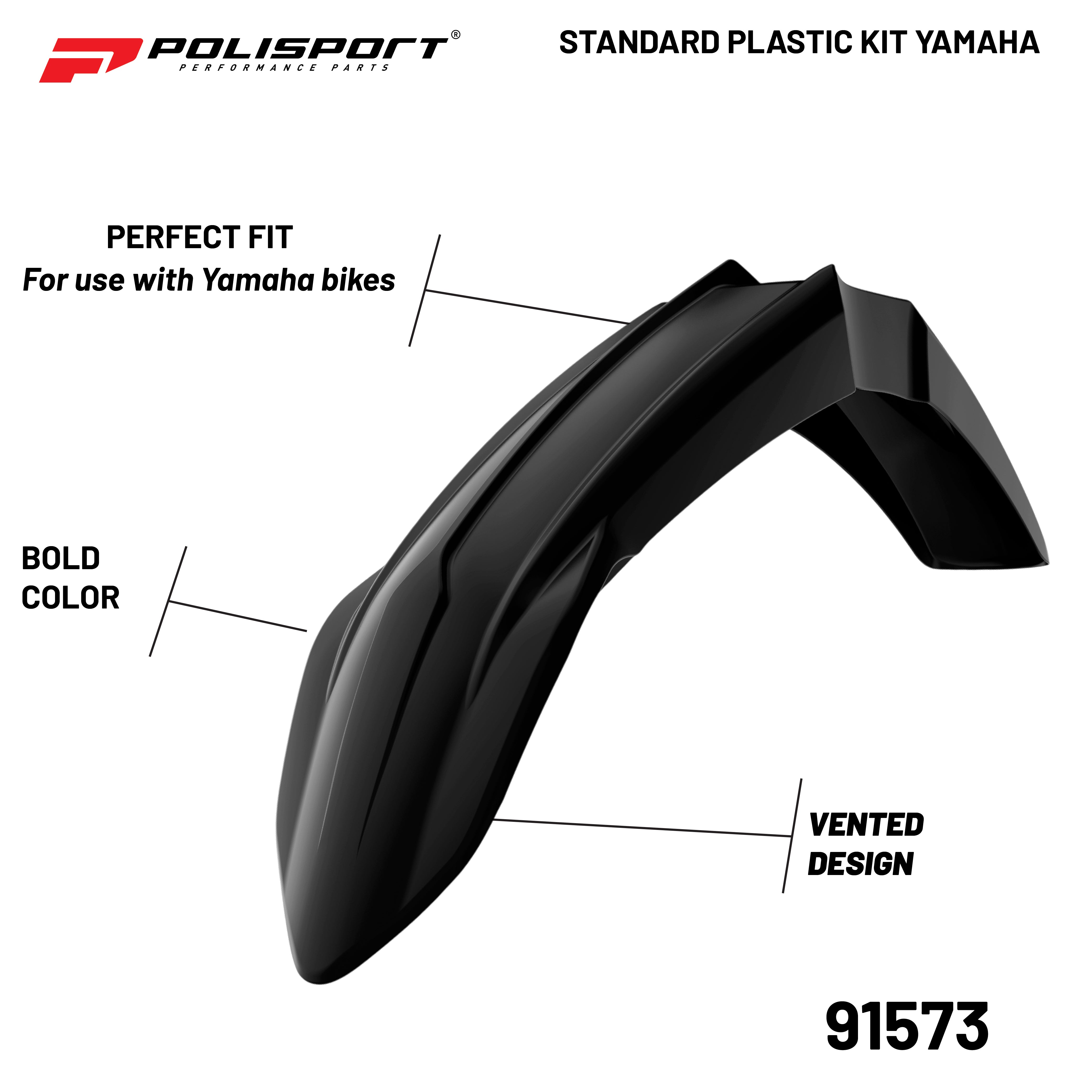 Polisport Yamaha MX Restyling KIT YZ125/250 (2002>2021) 22'Style