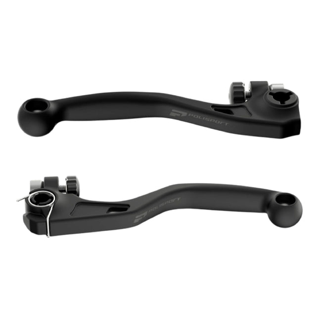 Polisport  APT Unbreakable Levers Kit - Fits: Honda CRF 450RX (2021-2025) Motocross (MX/Enduro) Brake/Clutch Levers, Durable Composite, OEM Shape, Easy Install, Black