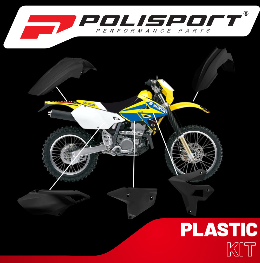 Polisport Motocross (MX) Restyling Kit for Suzuki DR-Z400 (2000-24) Dirt Bike