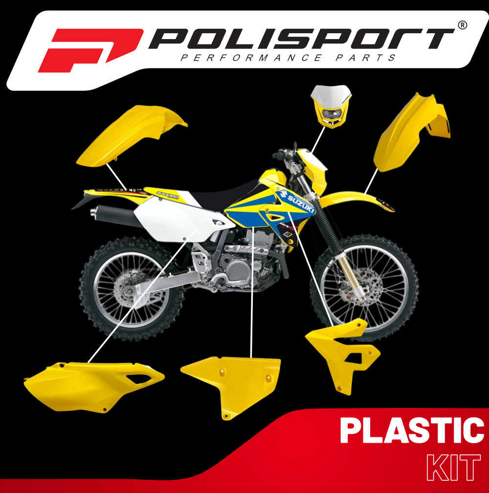 Polisport Motocross (MX) Restyling Kit for Suzuki DR-Z400 (2000-24) Dirt Bike