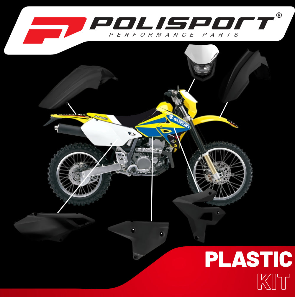 Polisport Motocross (MX) Restyling Kit for Suzuki DR-Z400 (2000-24) Dirt Bike