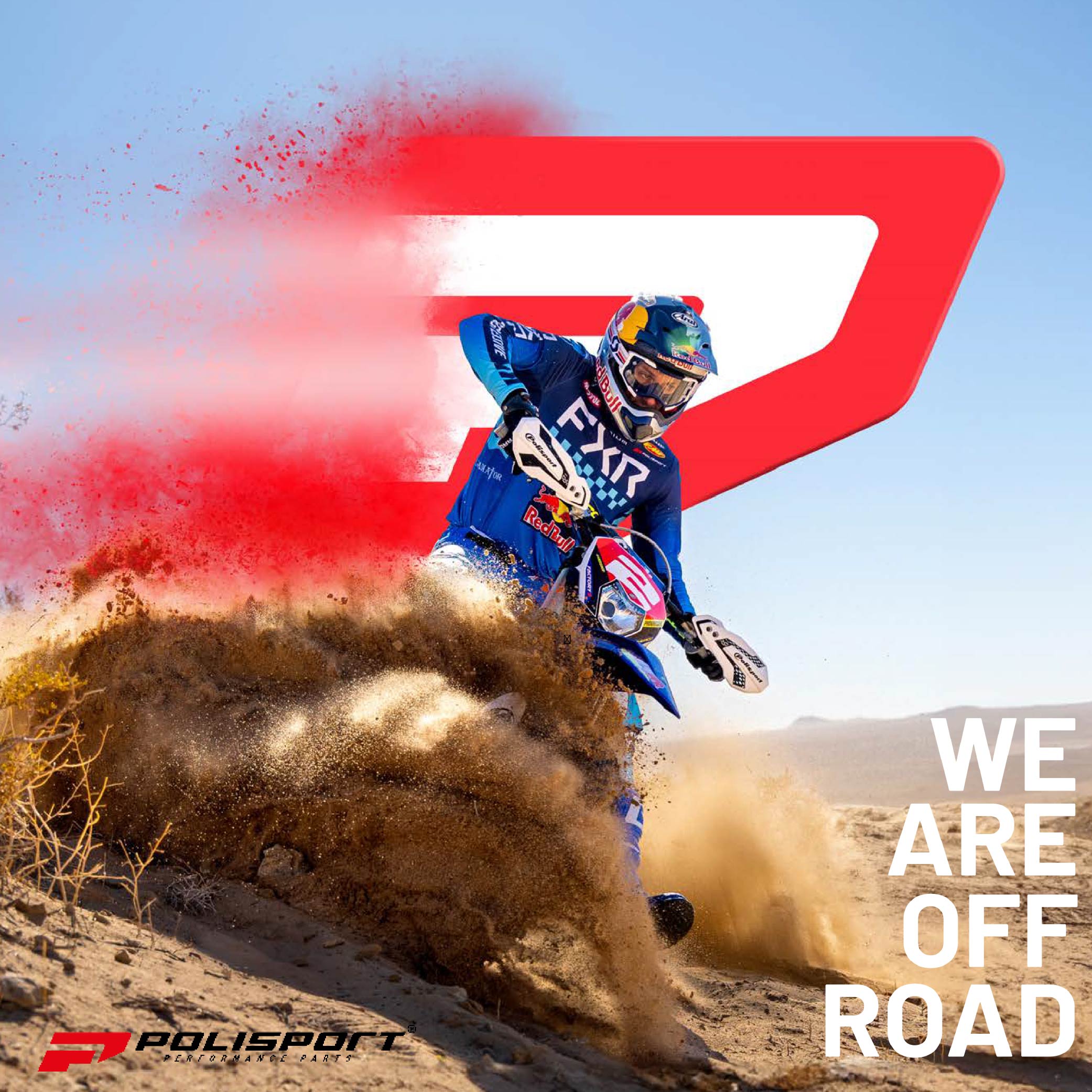 Polisport Motocross (MX) Replica Plastic Kit for Beta RR 2T/4T Racing (2023-24) Dirt Bike – OEM Quality, Durable, Flexible & Perfect Fit – Red/Blue