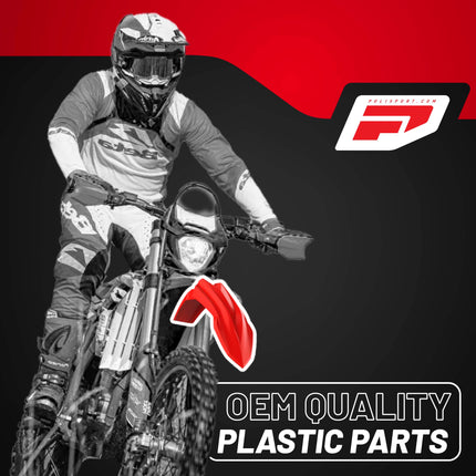 Polisport Motocross (MX) Replica Plastic Kit for Beta RR X-Pro (2025-26) Dirt Bike – OEM Quality, Durable, Flexible & Perfect Fit – Red/White